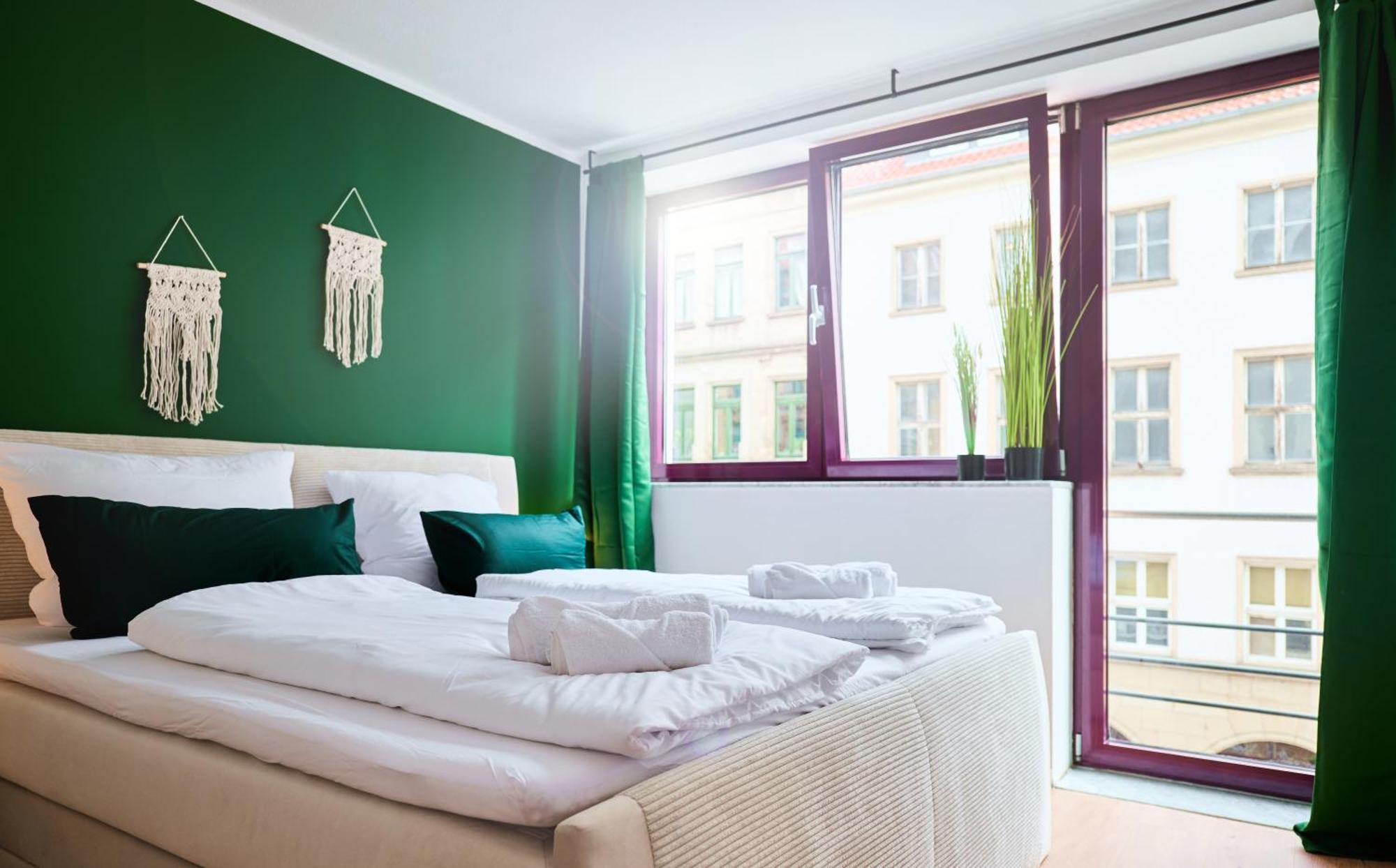 Stylisches Apartment I Fahrstuhl I Bahnhofsnah แอร์ฟวร์ท ภายนอก รูปภาพ